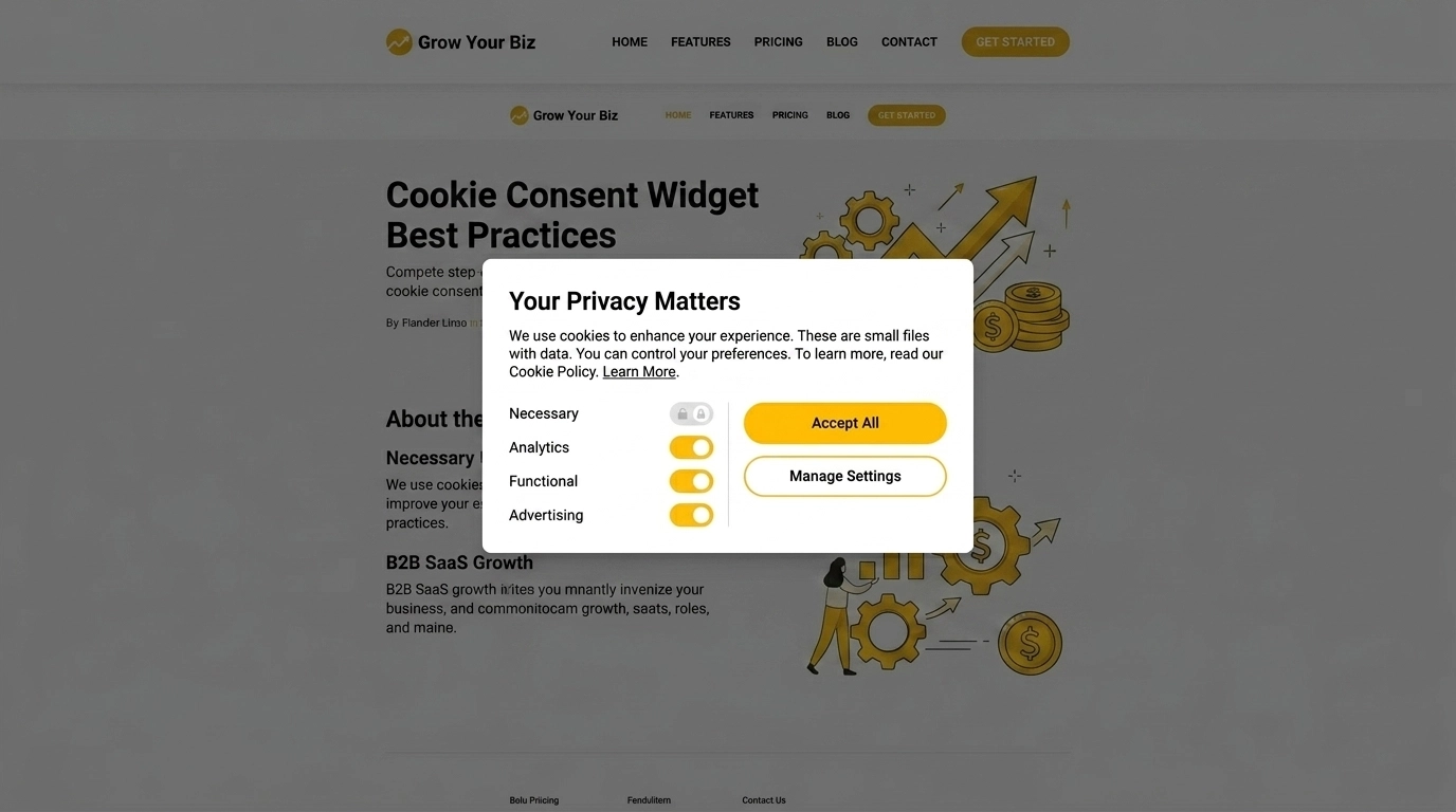 cookie consent widget