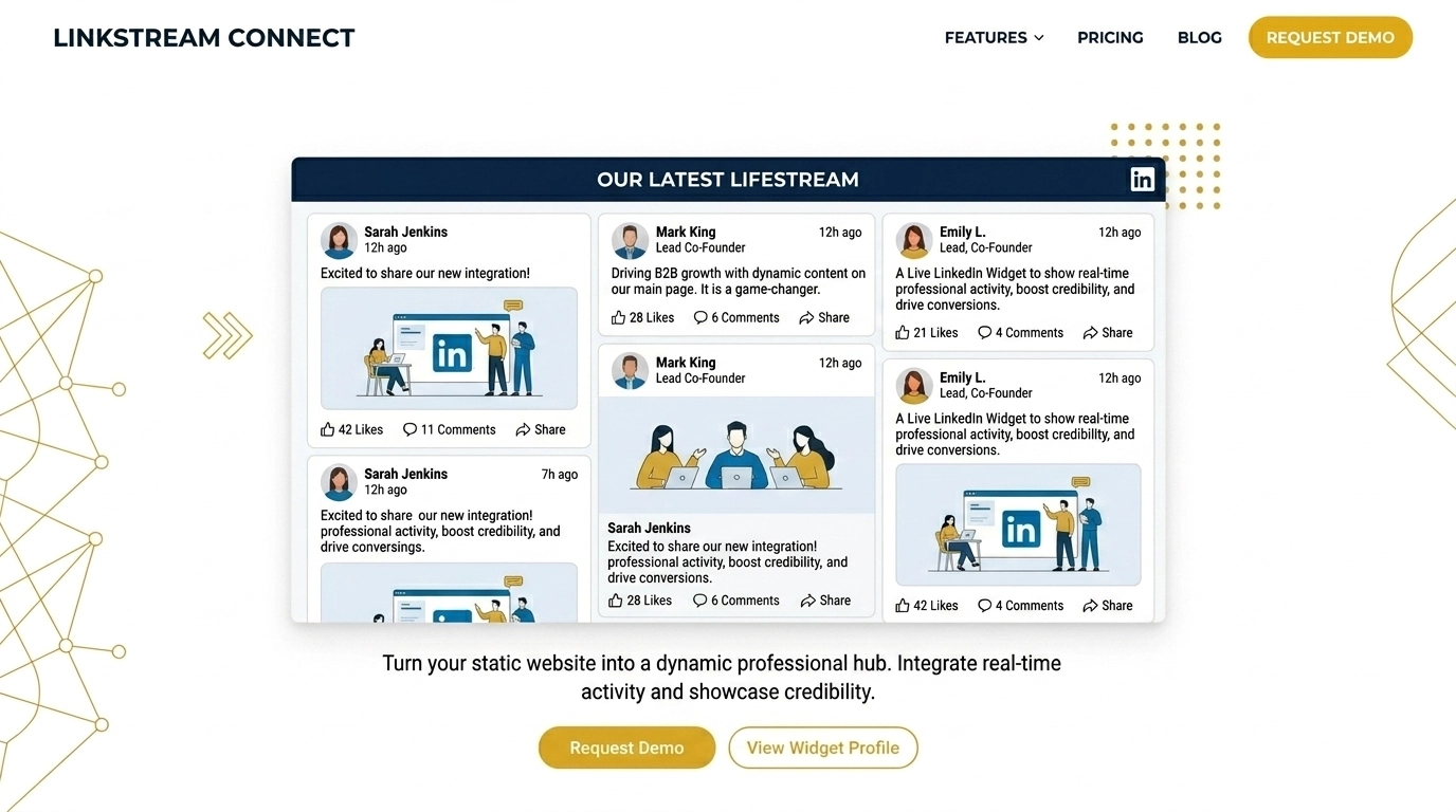 5 Ways a LinkedIn Feed Widget Boosts Your Authority in 2026 - Grow Your Biz
